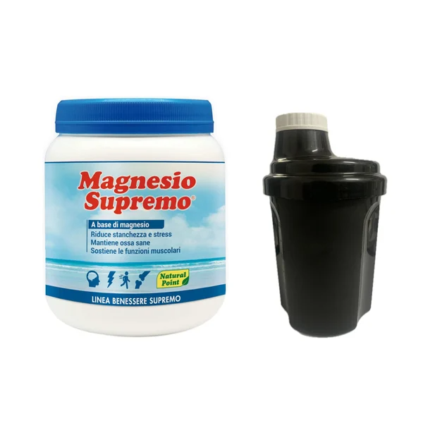 Magnesio Supremo pó - 300g + Oferta Shaker