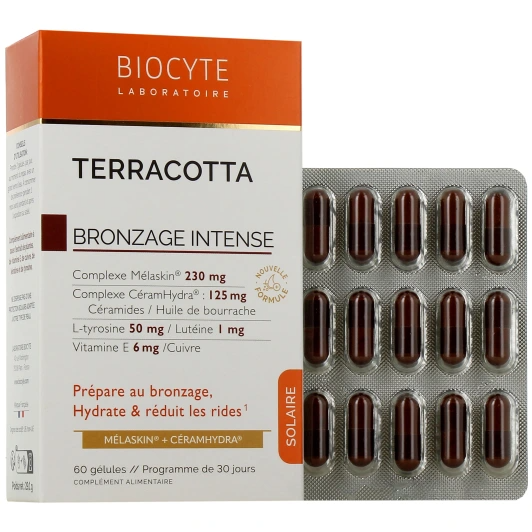 Biocyte Terracotta Bronze Intenso  (x30 cápsulas)