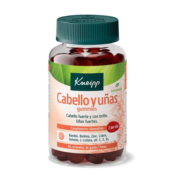 Kneipp Cabelo Unhas Gummies (x60 gomas)