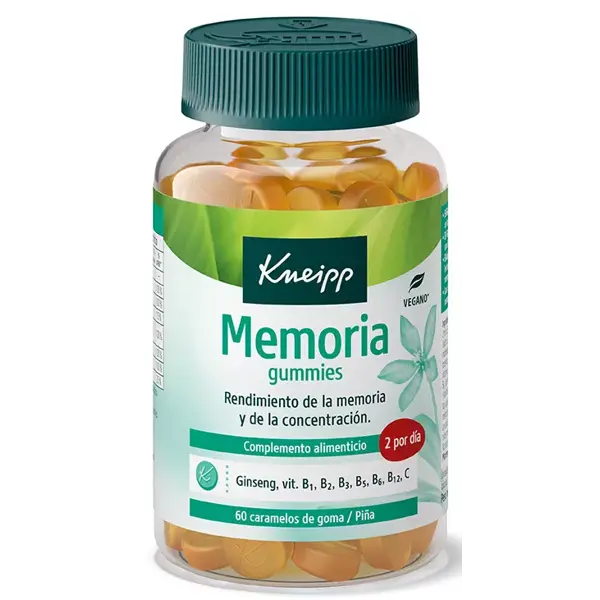 Kneipp Memória Gummies (x60 gomas)
