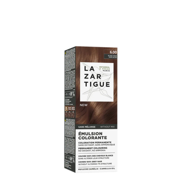 Lazartigue Emulsão Color 6.00 Louro escuro 60ml