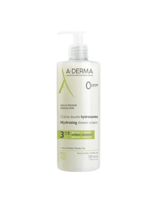 A-Derma Creme Duche Hidratante 500ml