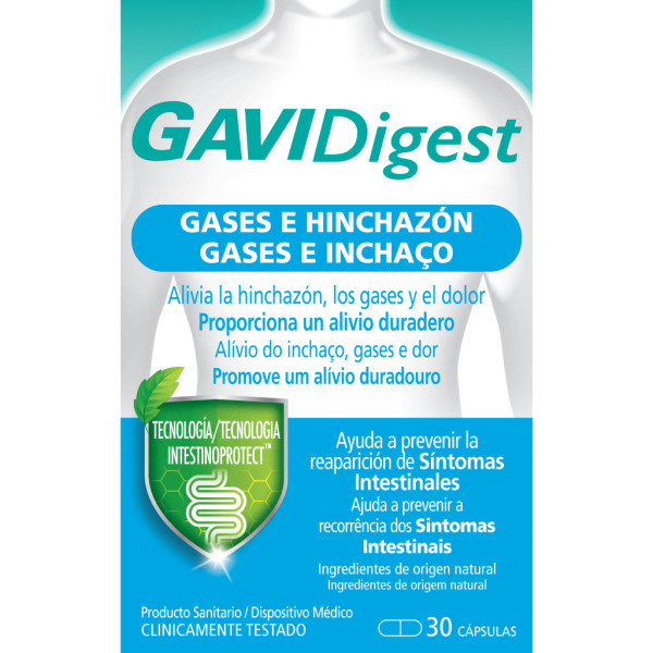 Gavidigest Gases e Inchaço x 30 Cápsulas
