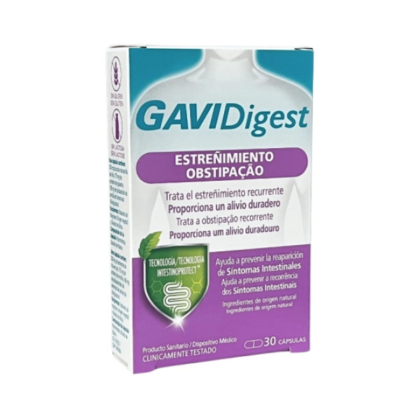 Gavidigest Obstipação (x30 cápsulas)
