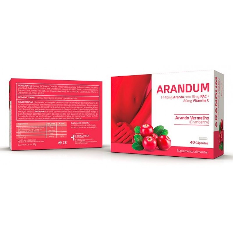 Arandum (X40 cápsulas)