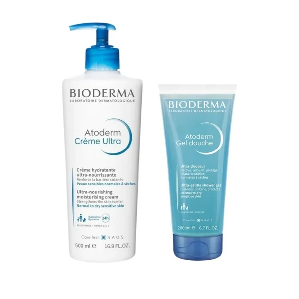 Atoderm Bioderma Creme Ultra - 500ml + Oferta Gel Duche - 200ml