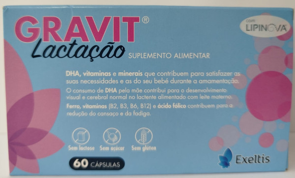 Gravit Lactação (x60 cápsulas)