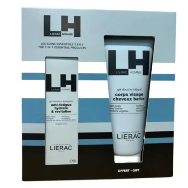 Lierac Homme Coffret ( Gel Hidratante - 50ml + Oferta Gel Duche - 200ml)