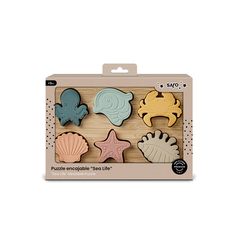 Saro Puzzle Encaixavel "Sea Life"