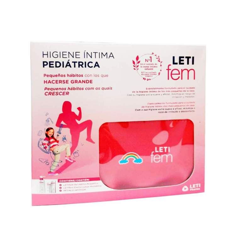 Letifem Pediatrico Gel Intimo - 250ml + Creme Vulvar - 30ml