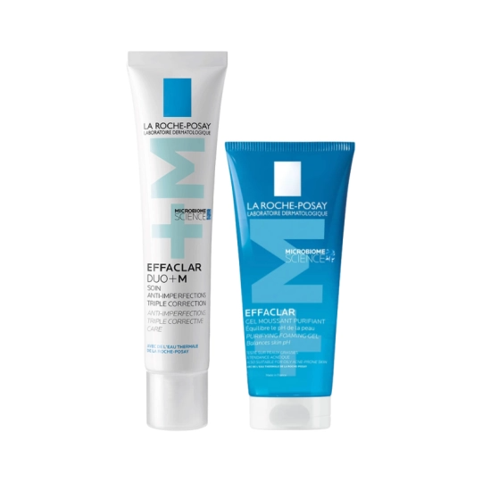 La Roche Posay Effaclar Duo(+M) - 40ml +  Gel de Limpeza Purificante +M   - 50ml