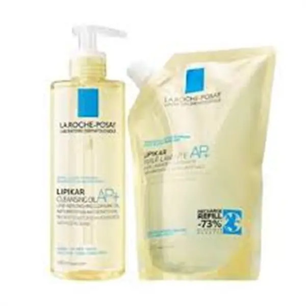 La Roche Posay Lipikar Oleo Lavante - 400ml +Refill 400ml