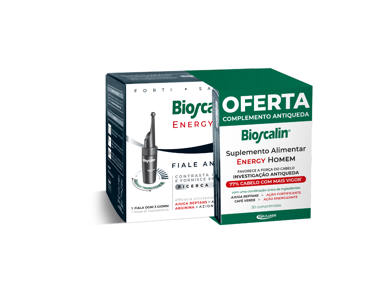 Bioscalin Energy H (x10 ampolas) + Oferta 30 comprimidos