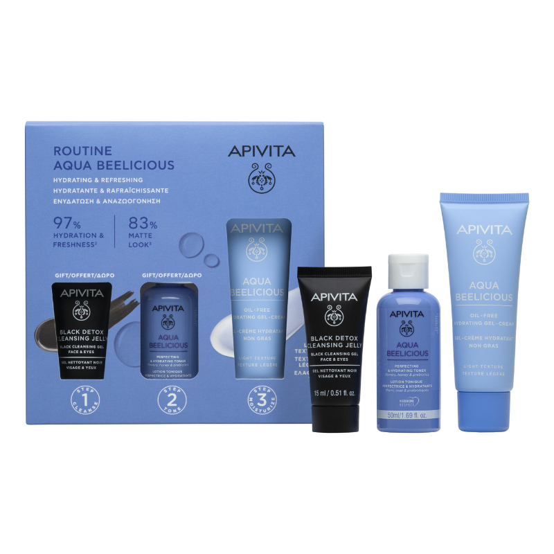 Apivita Aqua Beelicious Rotina 2025