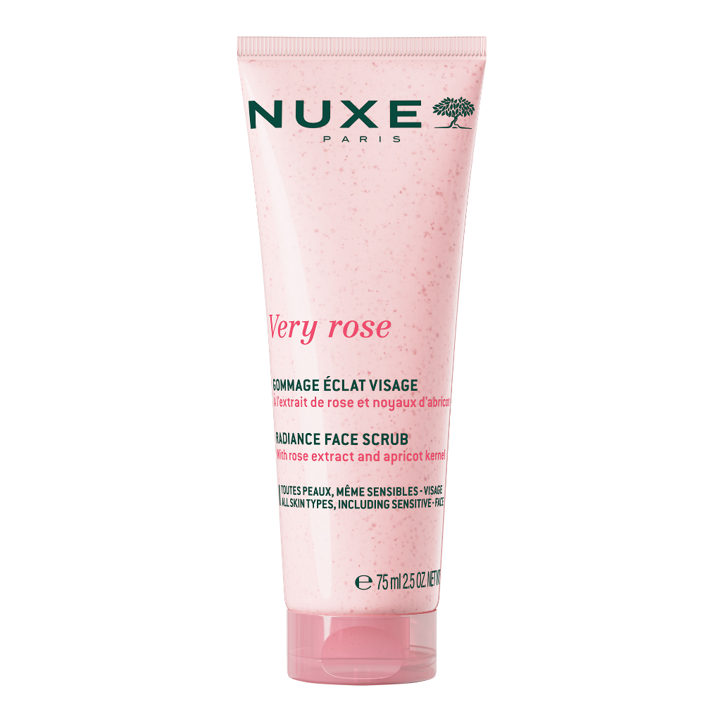 Nuxe Very Rose Creme Esfoliante Rosto Luminosidade - 75Ml