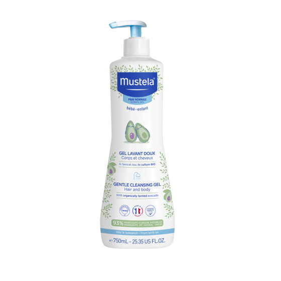 Mustela Bebé Gel lavante suave pele normal - 750ml (Preço especial)