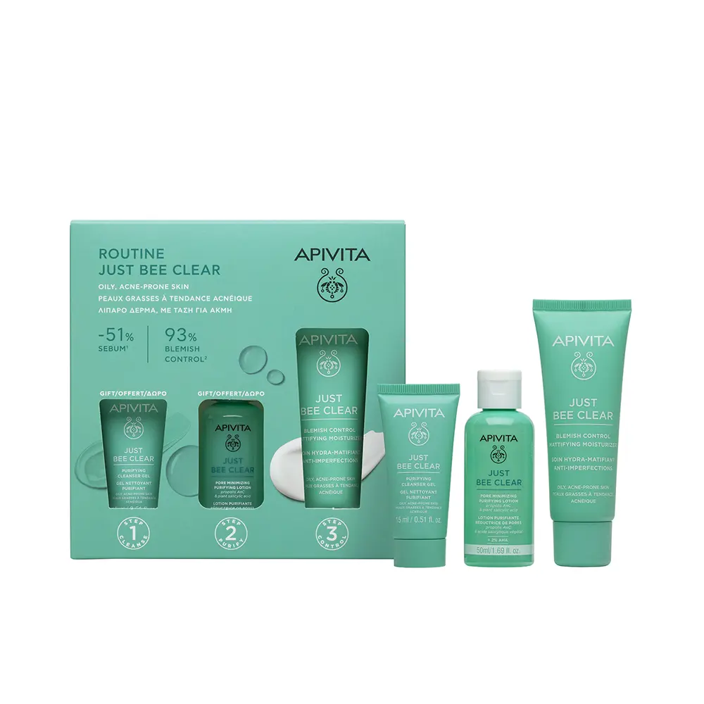 Apivita Just Bee Clear Rotina 2025