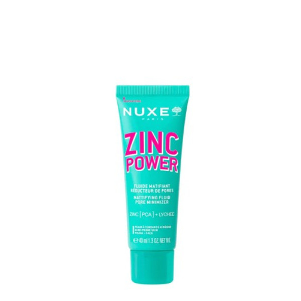 Nuxe Zinc Power Fluido Matificante - 40Ml