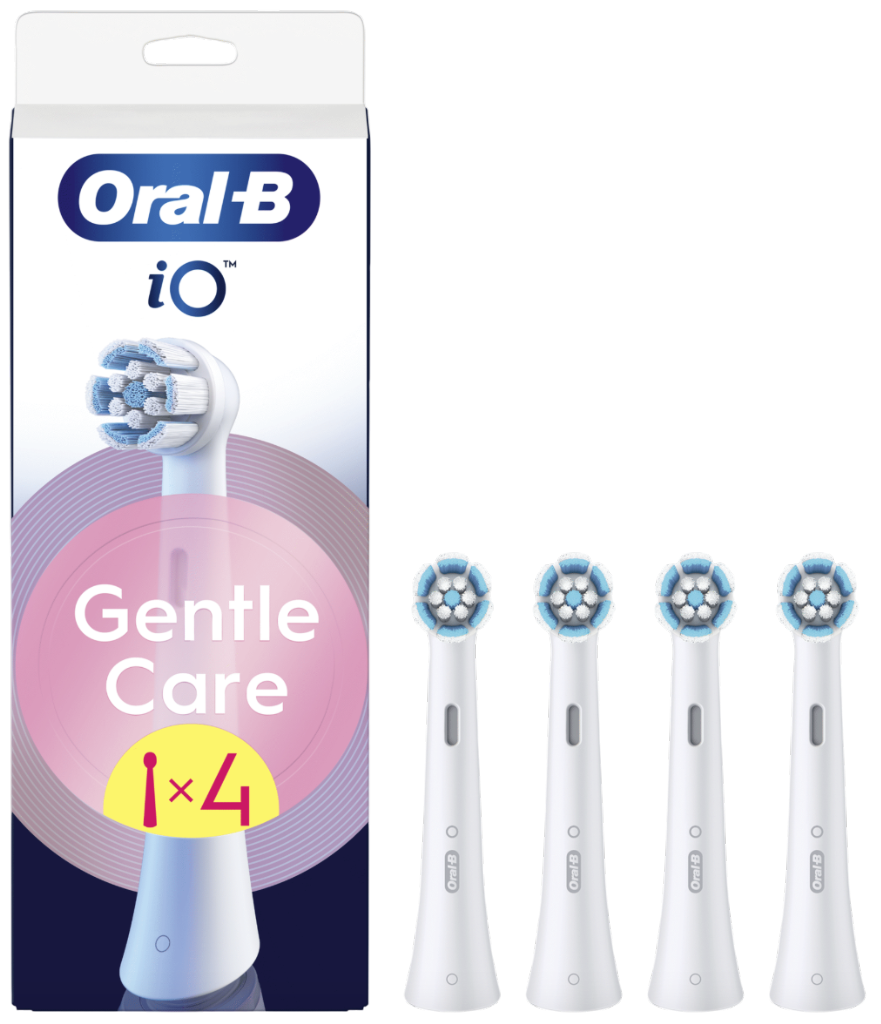 Oral B Io Gentle Care Escova Branca _Recargas (x4 unidades)