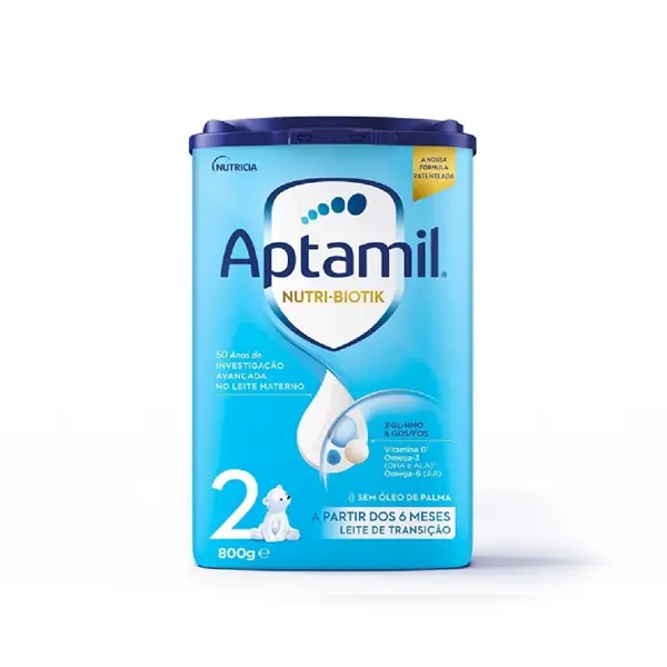Aptamil 2 Nutri-Biotik Leite +6M - 800G (Preço Especial)
