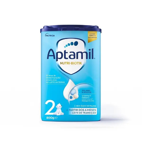 Aptamil 2 Nutri-Biotik Leite +6M - 800G (Preço Especial)