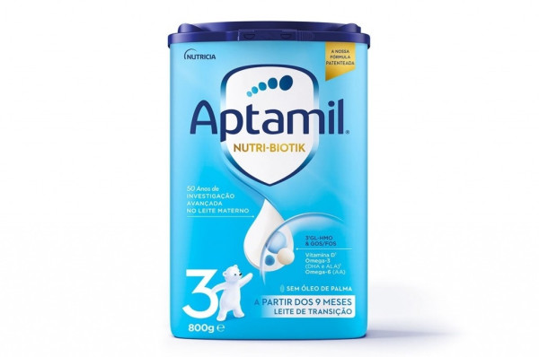 Aptamil 3 Nutri-Biotik Leite +9M - 800G (Preço Especial)
