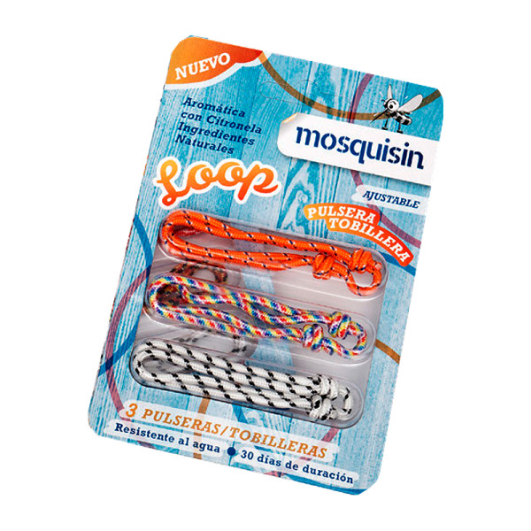 Mosquisin Pulseira Loop (x3 unidades)