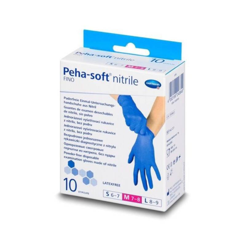 Peha-Soft Luva Nitrile Fino TamM X10