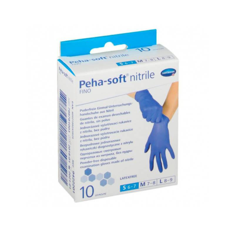 Peha-Soft Luva Nitrilo Fino TamS x10