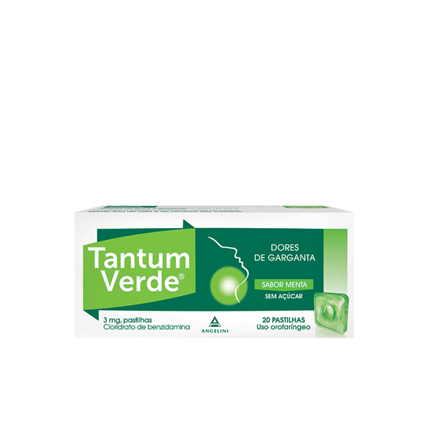 Tantum Verde Menta, 3 mg x 20