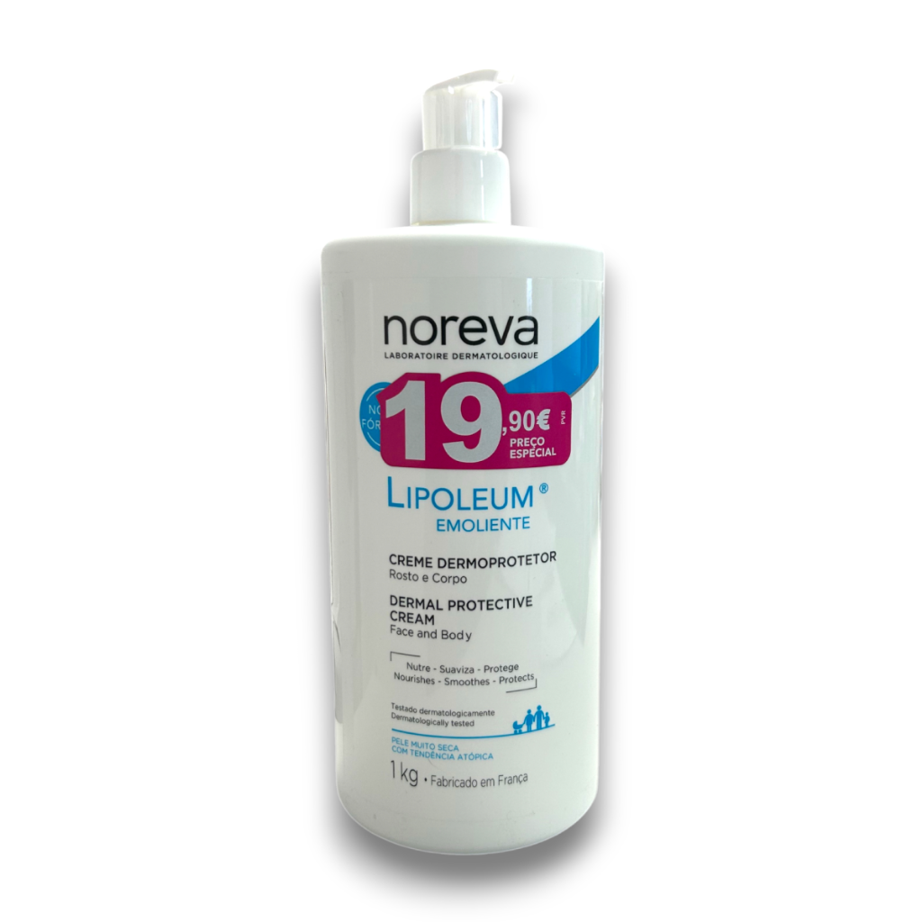 Noreva Lipoleum Emoliente Creme 1Kg Preço Especial