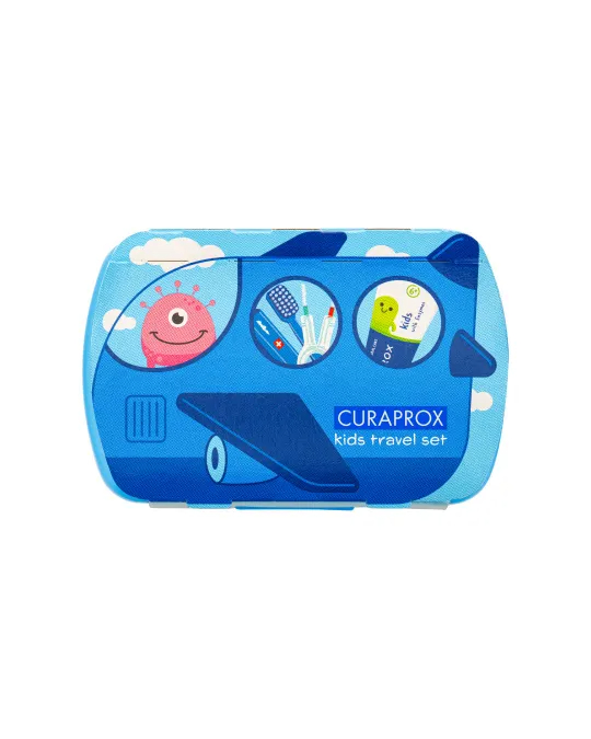 Curaprox Kids Kit Viagem Azul