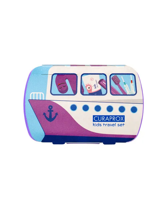 Curaprox Kids Kit Viagem Roxo