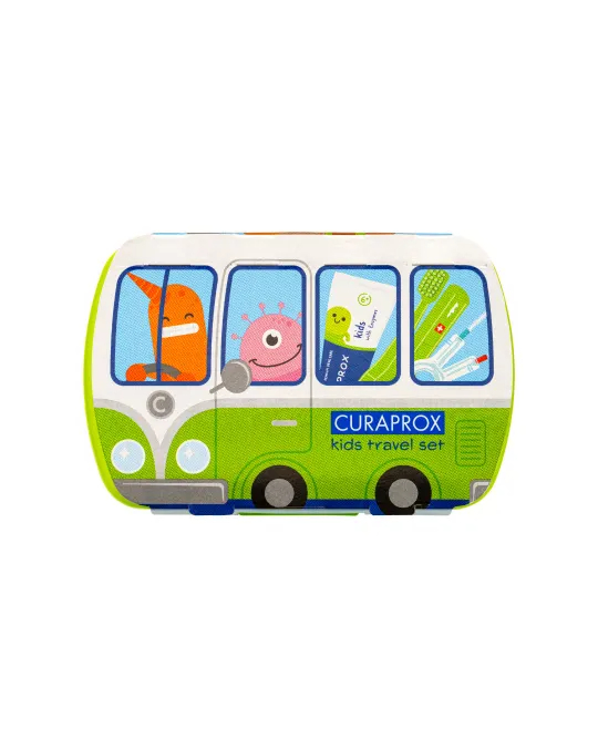 Curaprox Kids Kit Viagem Verde