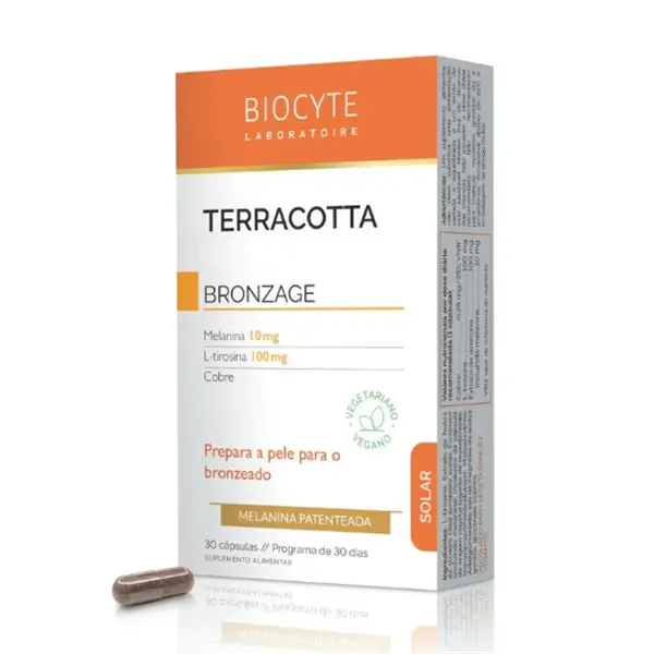 Biocyte Terracotta Bronzage (x30 capsulas)