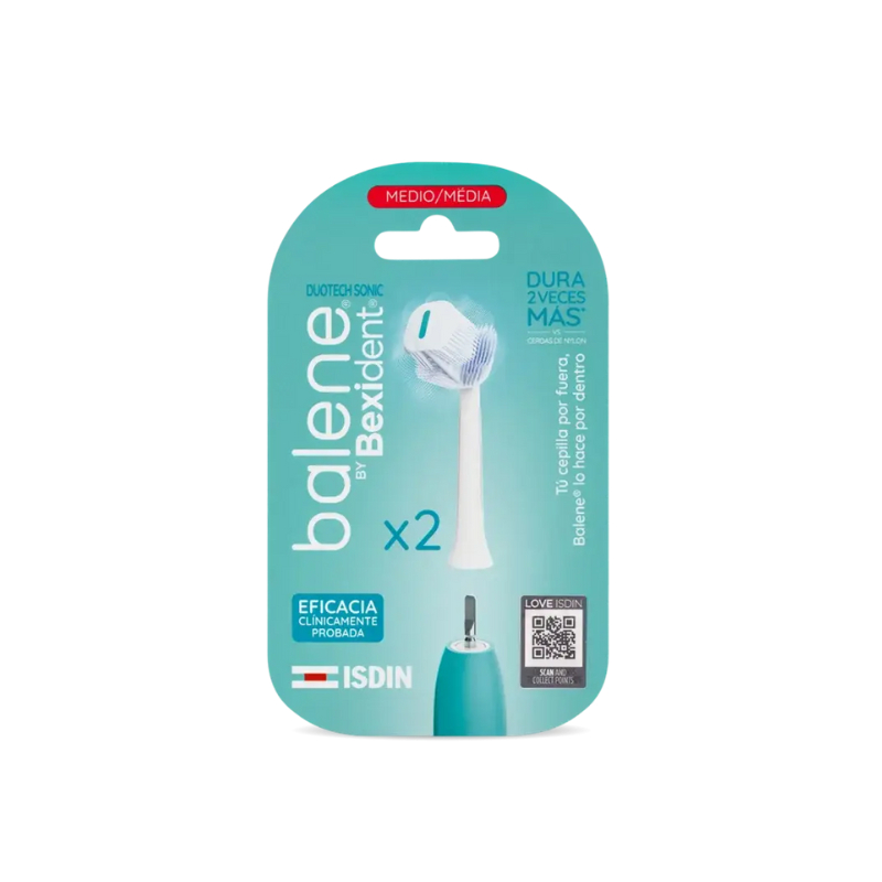 Balene By Bexident Duotech Escova Dentes _ Média  (x2 recargas)