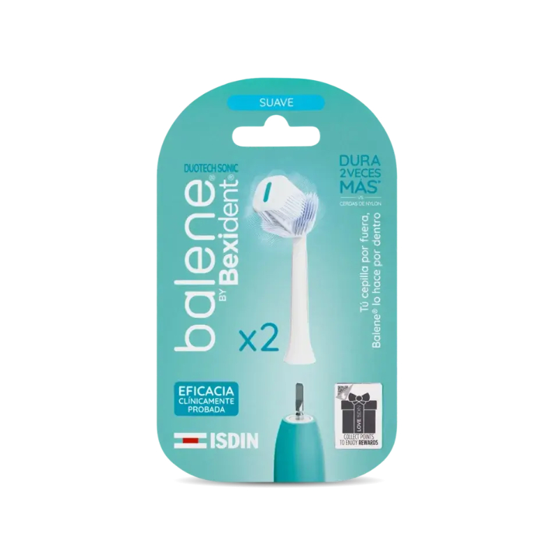 Balene By Bexident Duotech Escova Dentes _ Suave (x2 recargas)