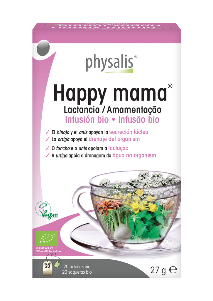 Physalis Happy Mama Infusão Bio 20 Saquetas