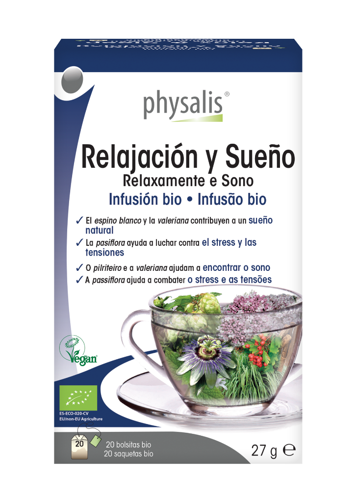 Physalis Relax&Sleep Infusão Bio (20 Saquetas)