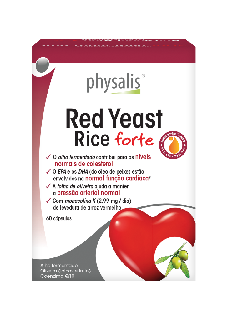 Physalis Red Yeast Rice Forte (60 cápsulas)