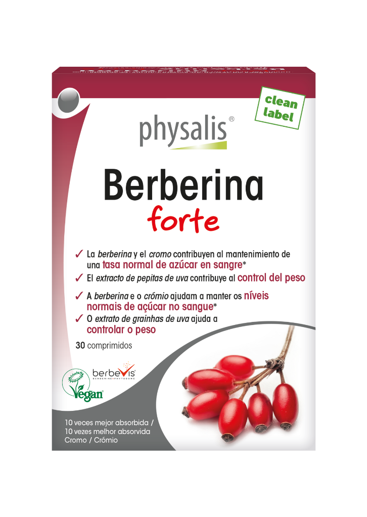 Physalis Berberine Forte 30 Comprimidos