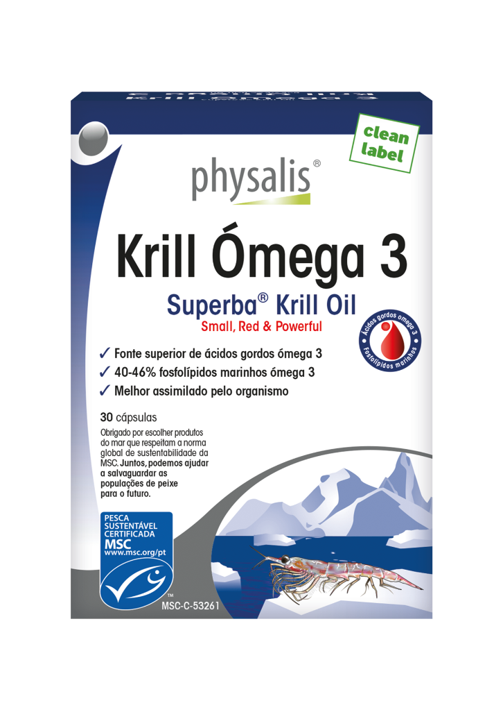 Physalis Krill Ómega 3 30 Cápsulas