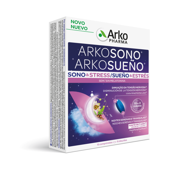 Arkosono Sono & Stress (x15 comprimidos)