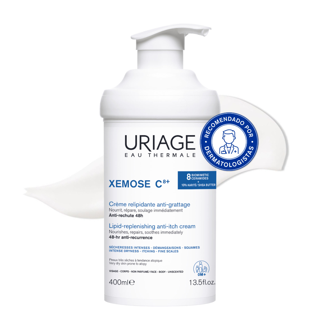 Uriage Xemose C8 Creme Relipidante Anti-Irritações 400ml