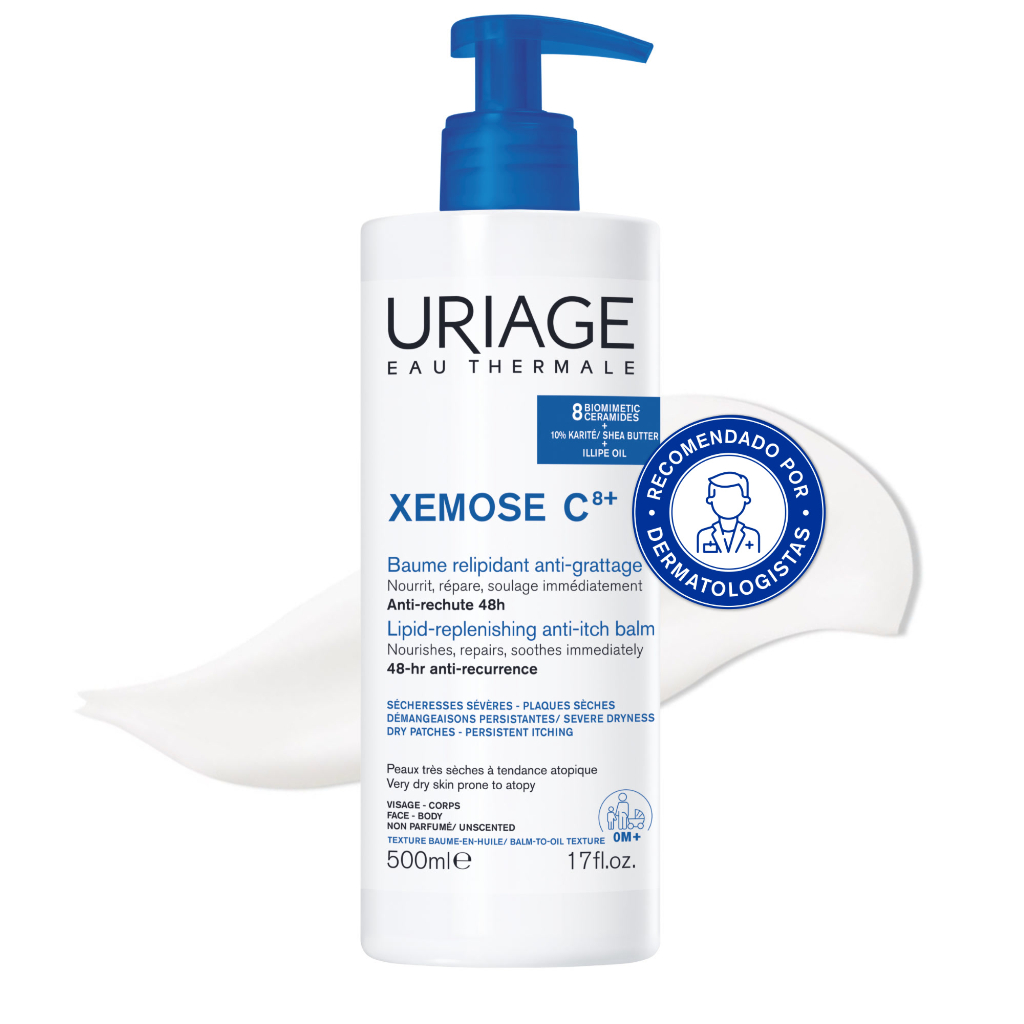 Uriage Xemose C8 Balsamo-Oleo Relipidante e Calmante Anti-Irritações 500ml
