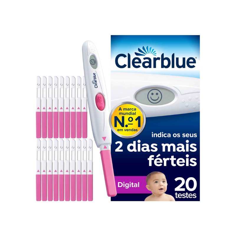 Clearblue Digital Teste Ovulação X20