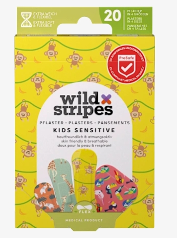 Wild Stripes Kids Sensitive Jungle (x20 pensos)