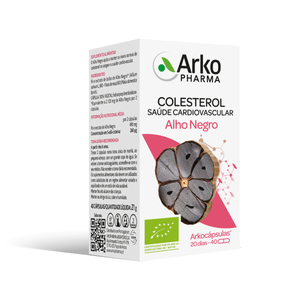 Arkocápsulas Alho Negro Caps (X40 cápsulas)
