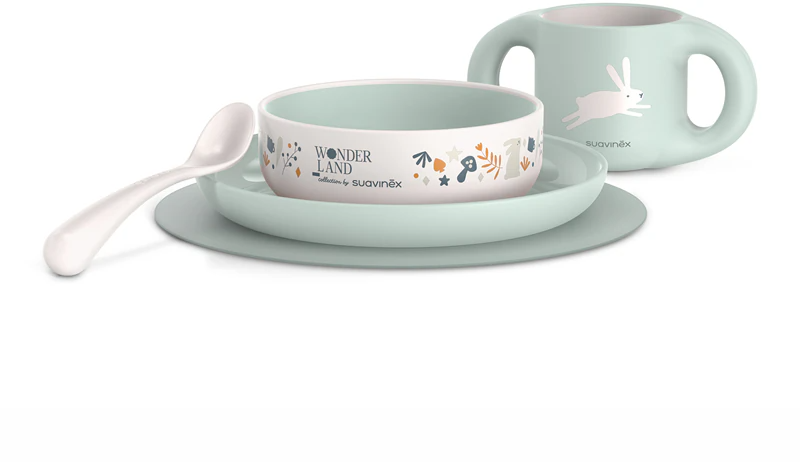 Suavinex Set Louça Aprendizagem +6M Menino
