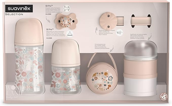 Suavinex Select Welcome Baby Set Wonderland Rosa